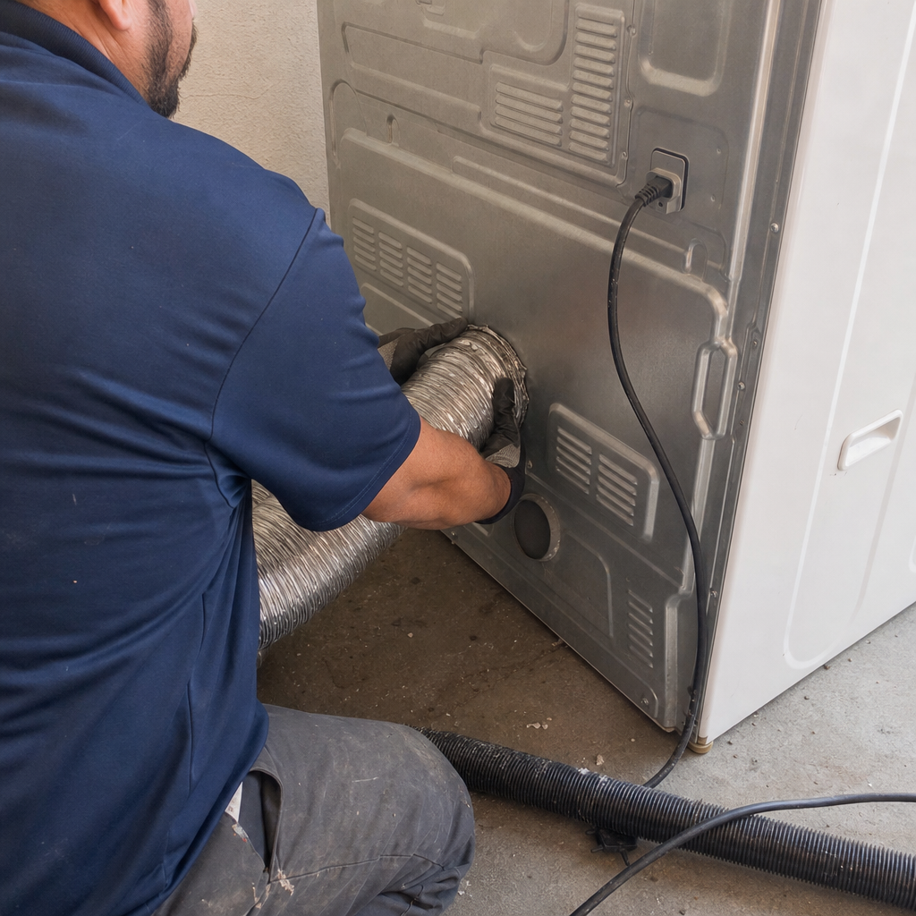 professional dryer vent cleaning service