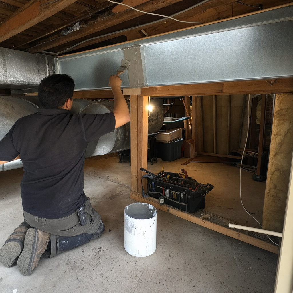 professional duct repair & sealing service